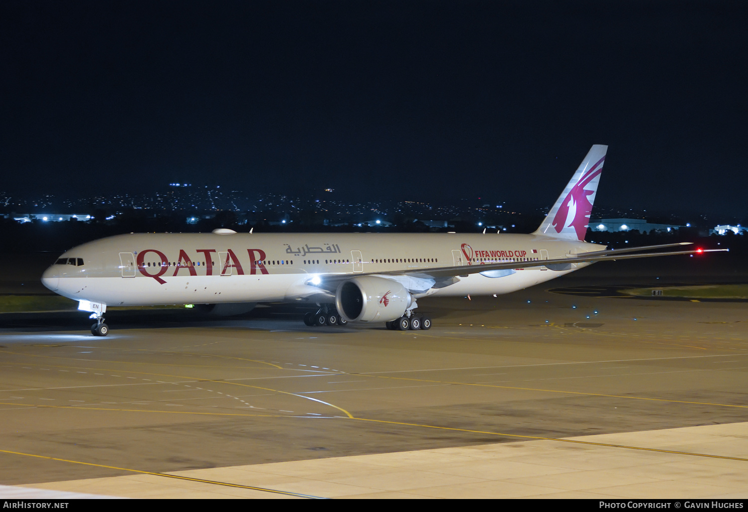 Aircraft Photo of A7-BEN | Boeing 777-300/ER | Qatar Airways | AirHistory.net #558475
