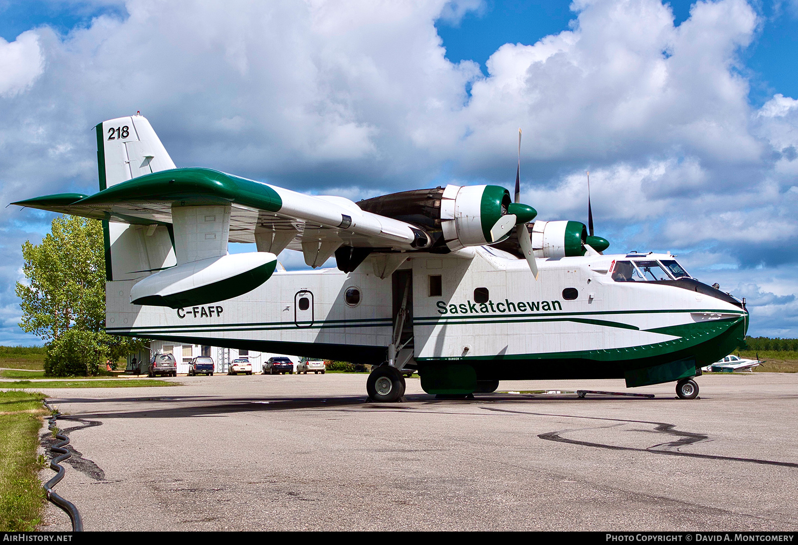 Aircraft Photo of C-FAFP | Canadair CL-215-V (CL-215-1A10) | Saskatchewan Government | AirHistory.net #558476