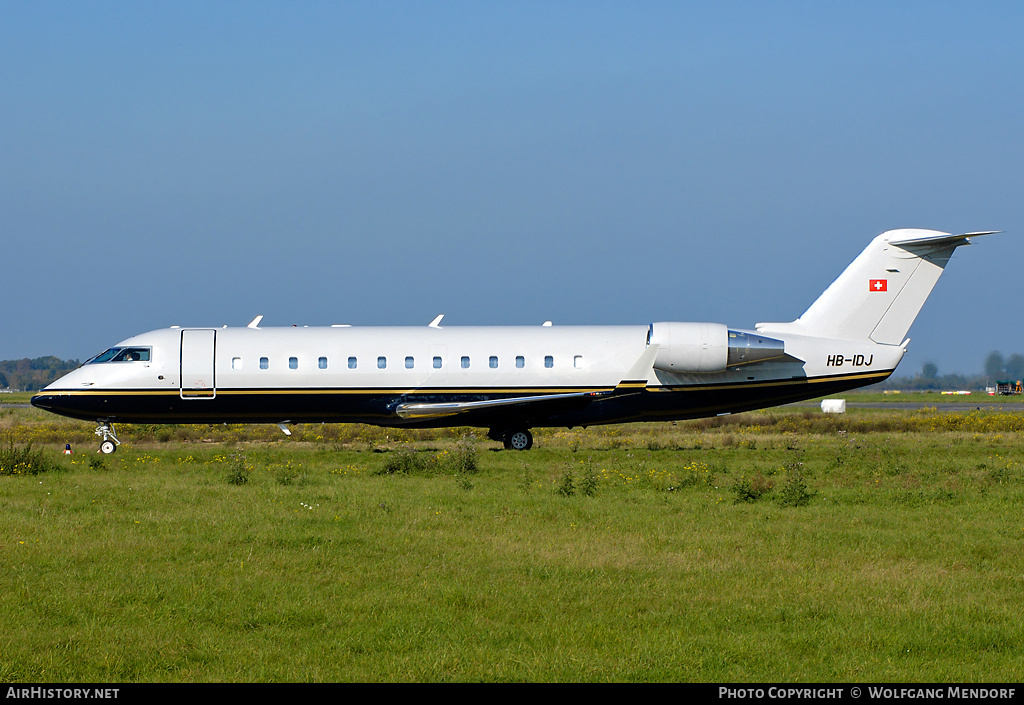 Aircraft Photo of HB-IDJ | Canadair CRJ-100SE (CL-600-2B19) | TAG Aviation | AirHistory.net #558478