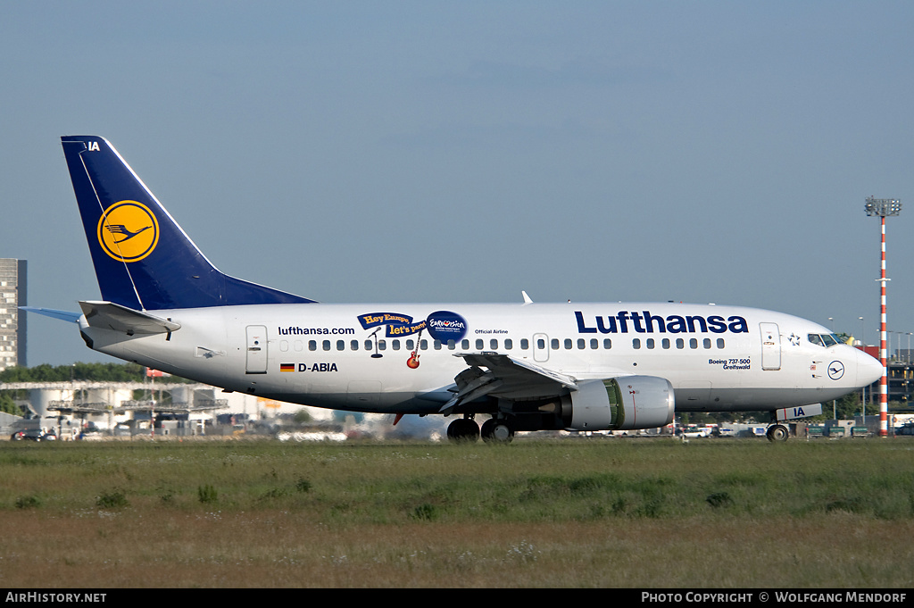 Aircraft Photo of D-ABIA | Boeing 737-530 | Lufthansa | AirHistory.net #558482