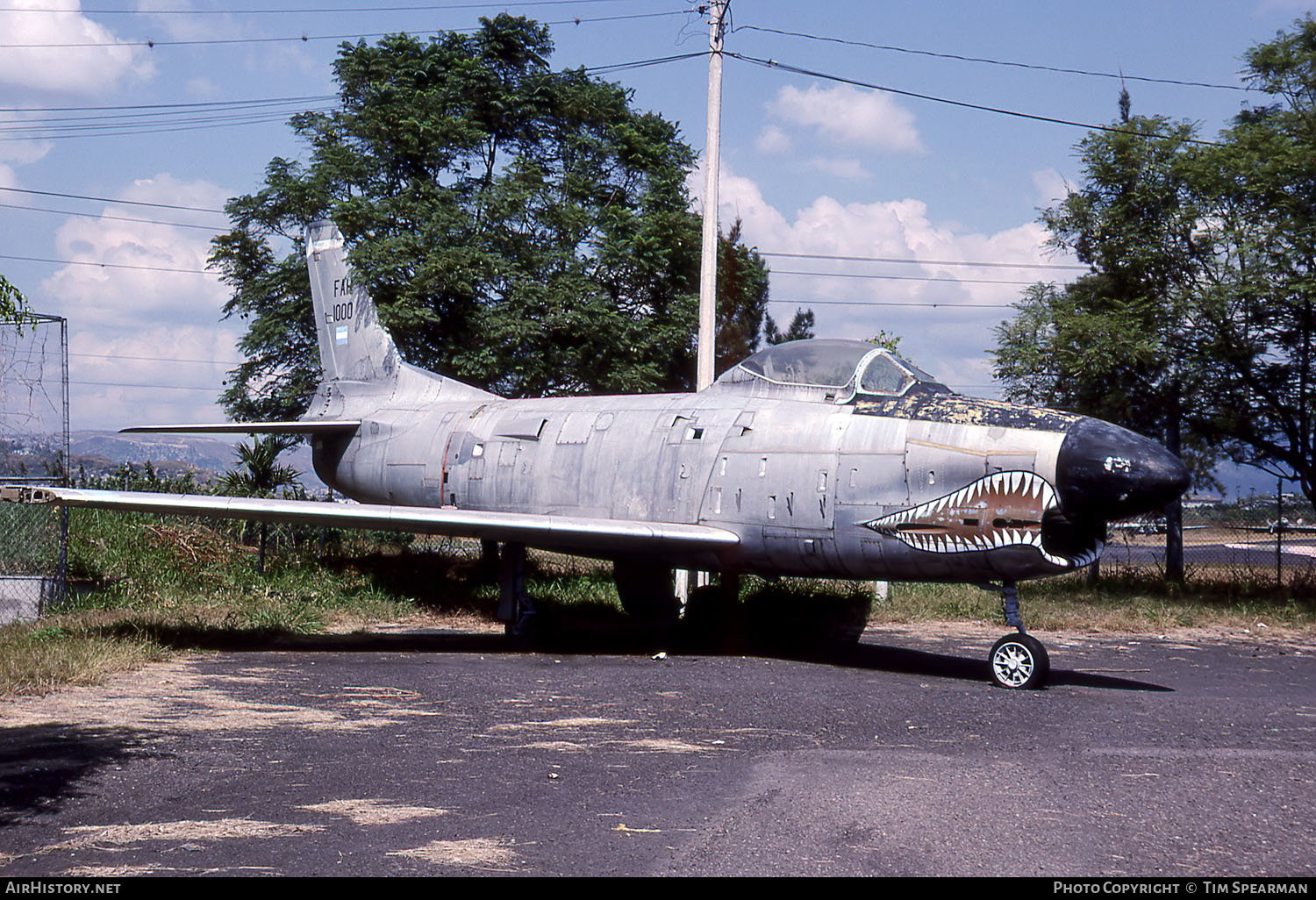 Aircraft Photo of FAH1000 | North American F-86K Sabre | Honduras - Air Force | AirHistory.net #558489