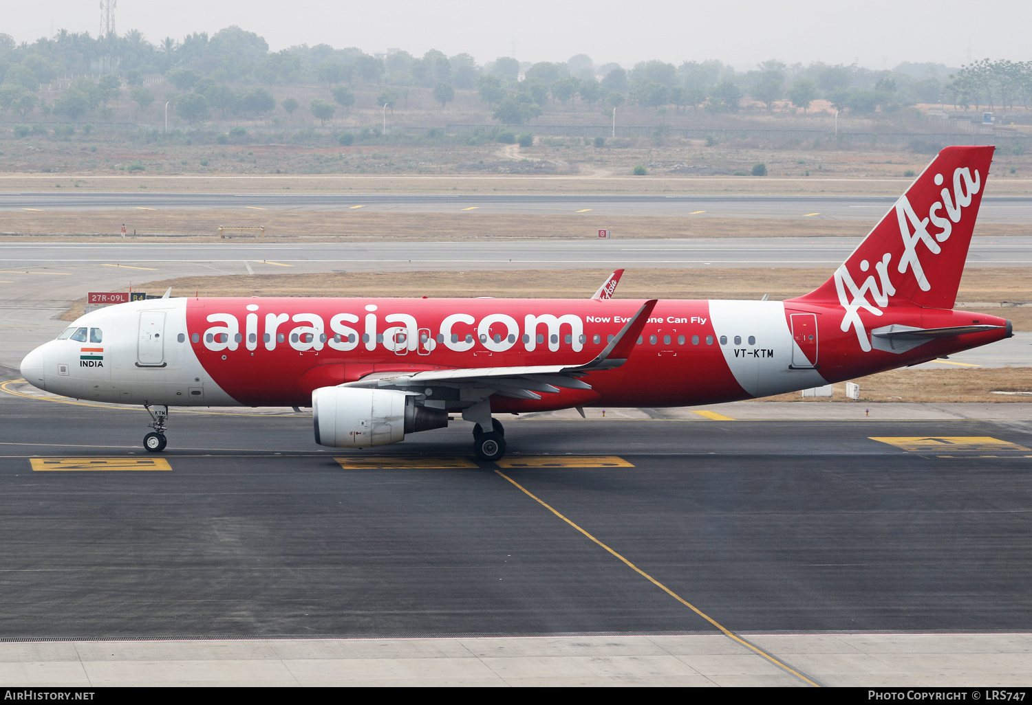 Aircraft Photo of VT-KTM | Airbus A320-214 | AirAsia | AirHistory.net #558511