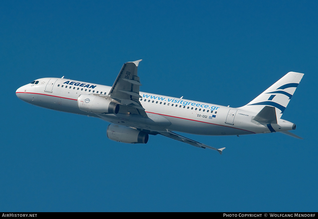 Aircraft Photo of SX-DGI | Airbus A320-232 | Aegean Airlines | AirHistory.net #558536