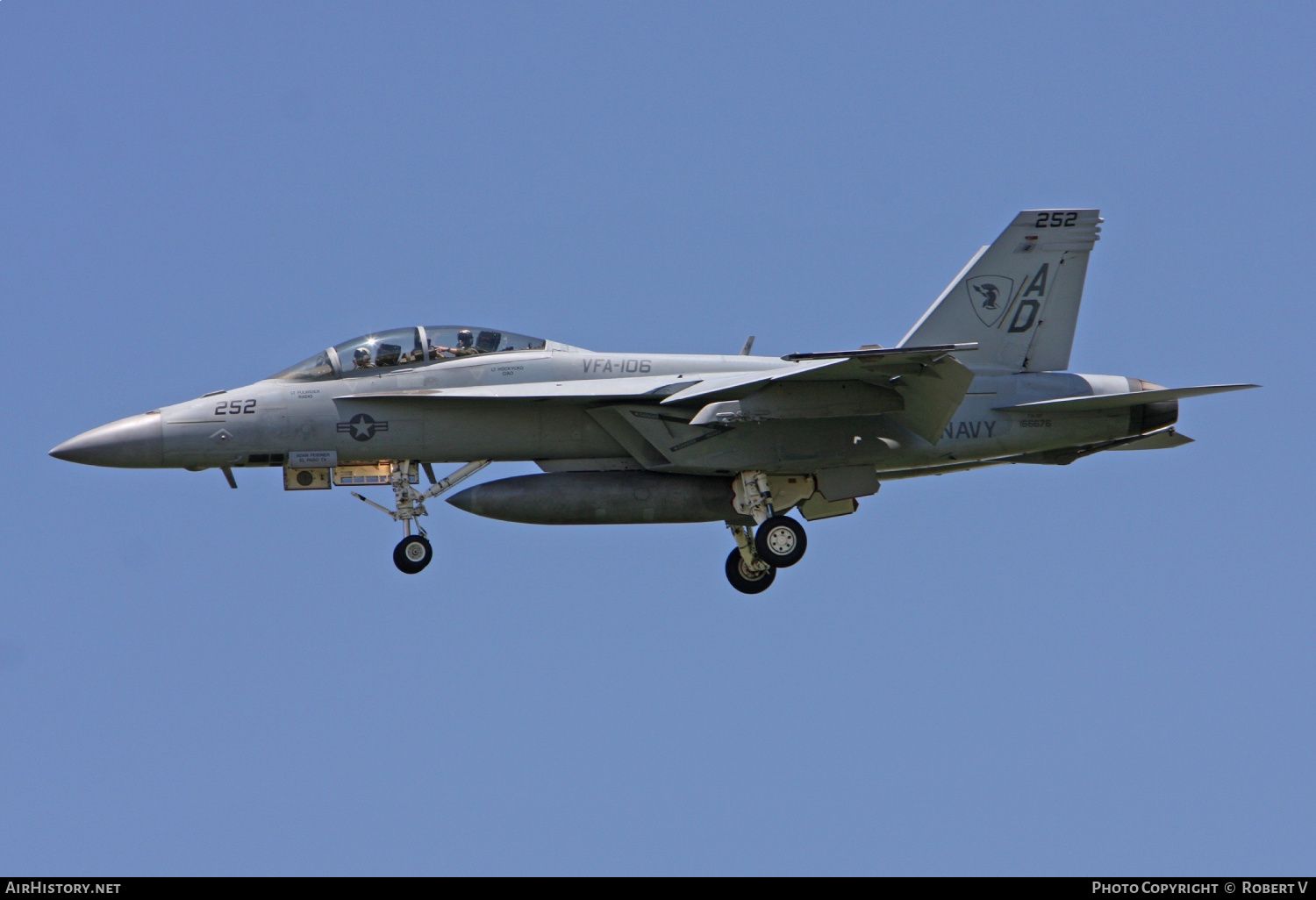Aircraft Photo of 166676 | Boeing F/A-18F Super Hornet | USA - Navy | AirHistory.net #558542
