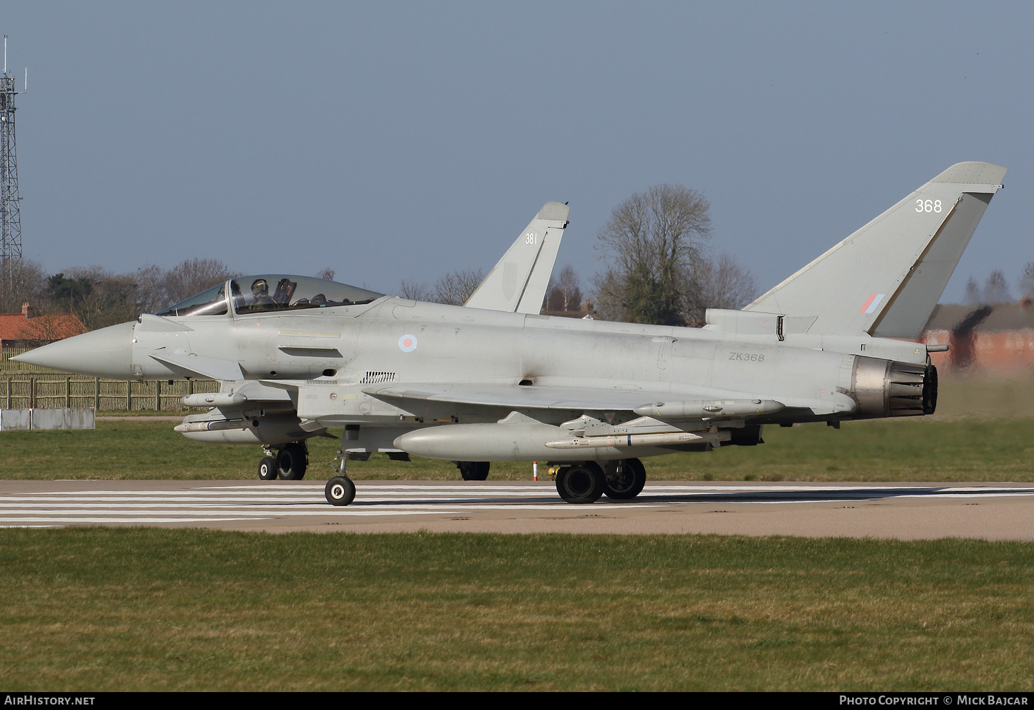 Aircraft Photo of ZK368 | Eurofighter EF-2000 Typhoon FGR4 | UK - Air Force | AirHistory.net #558544