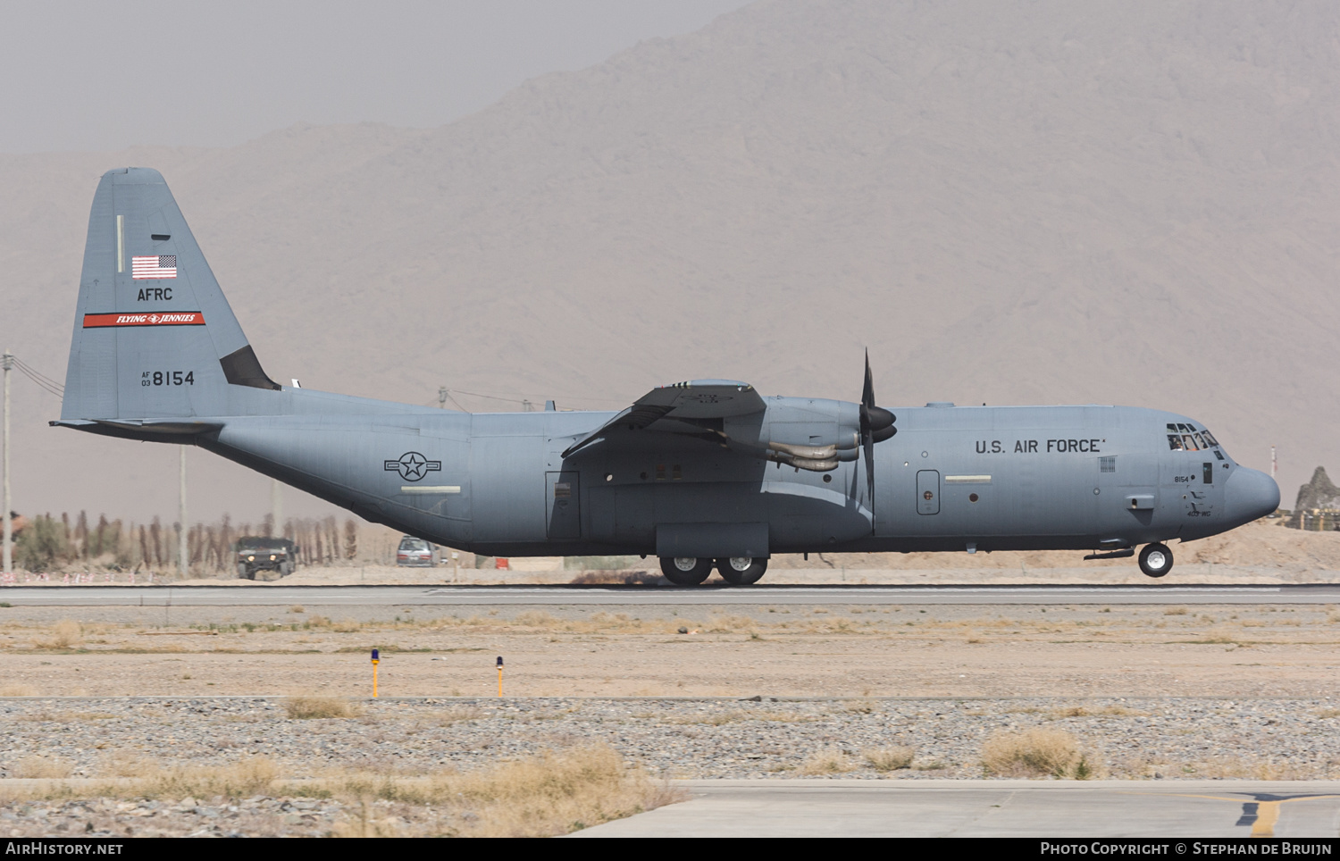 Aircraft Photo of 03-8154 / AF03-8154 | Lockheed Martin C-130J-30 Hercules | USA - Air Force | AirHistory.net #558547