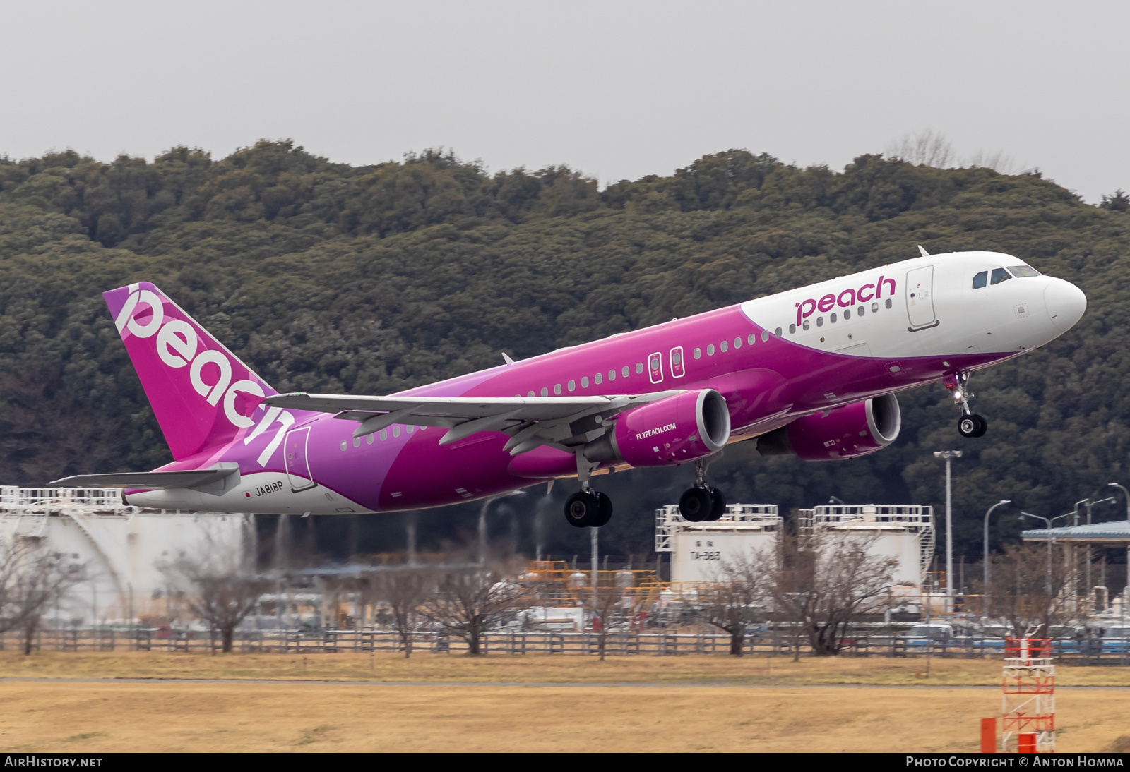 Aircraft Photo of JA818P | Airbus A320-214 | Peach Aviation | AirHistory.net #558552