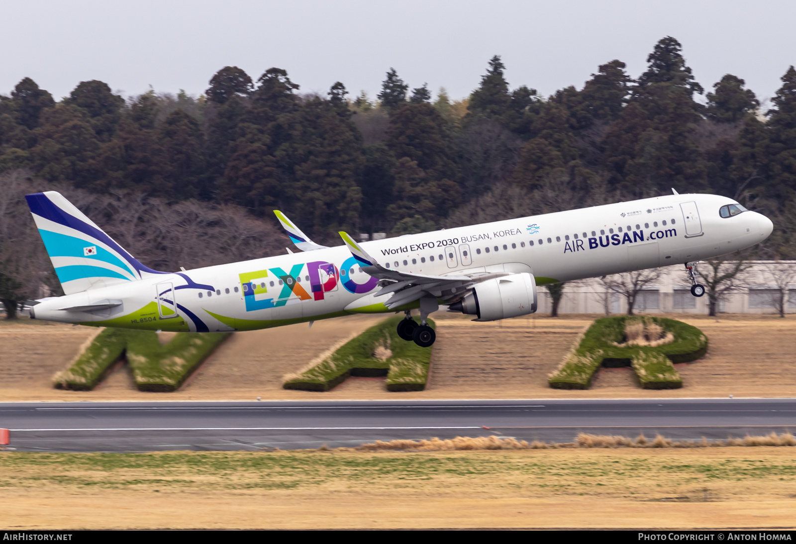 Aircraft Photo of HL8504 | Airbus A321-251NX | Air Busan | AirHistory.net #558587