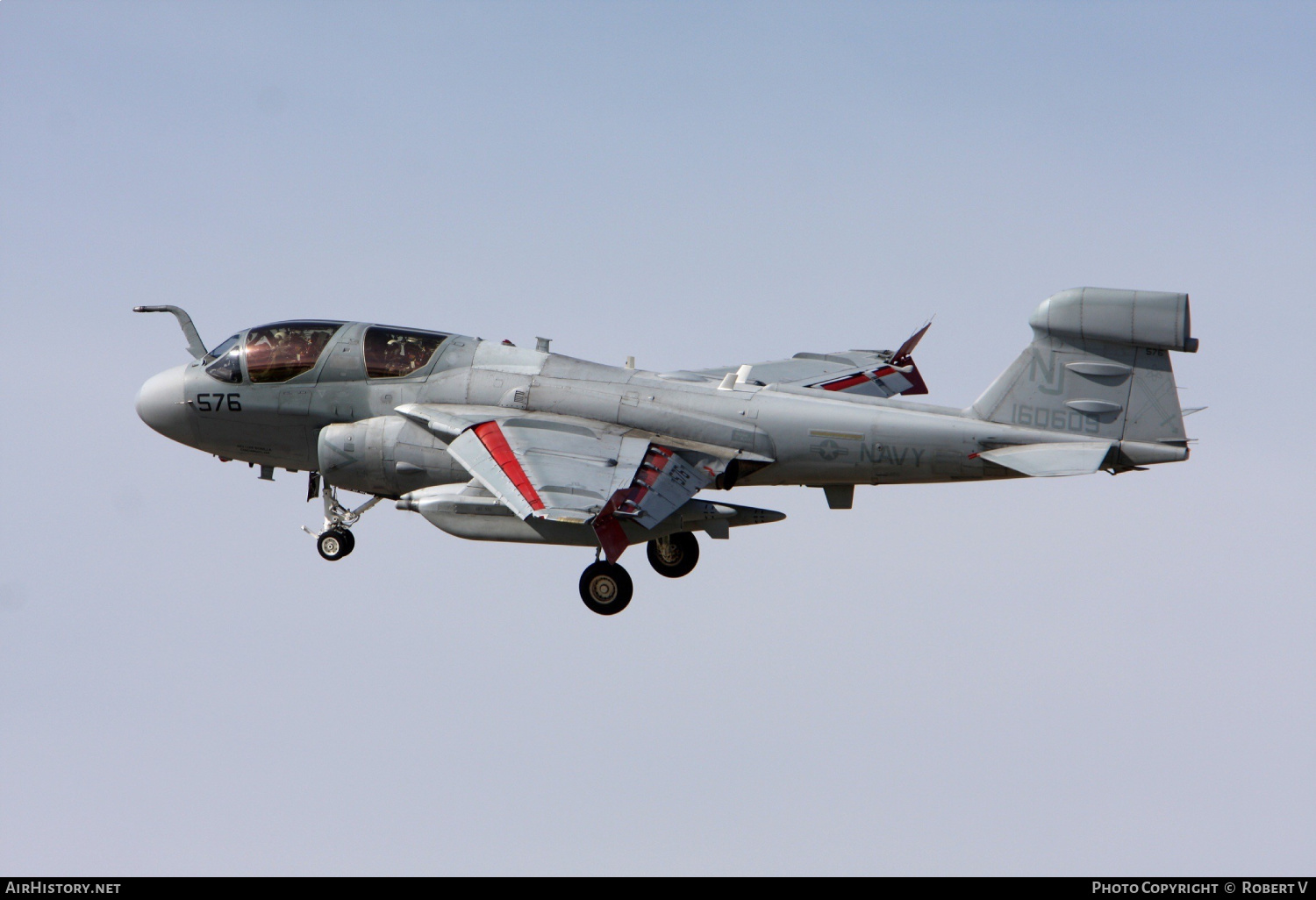 Aircraft Photo of 160609 | Grumman EA-6B Prowler (G-128) | USA - Navy | AirHistory.net #558591