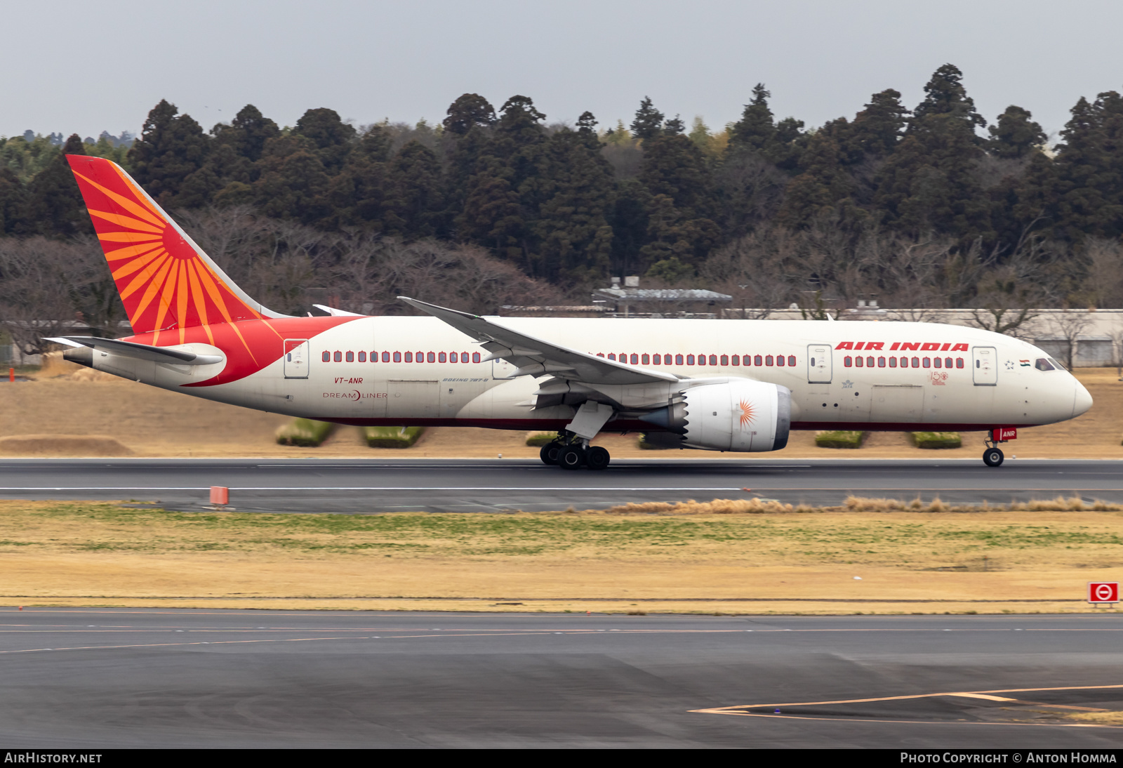 Aircraft Photo of VT-ANR | Boeing 787-8 Dreamliner | Air India | AirHistory.net #558598