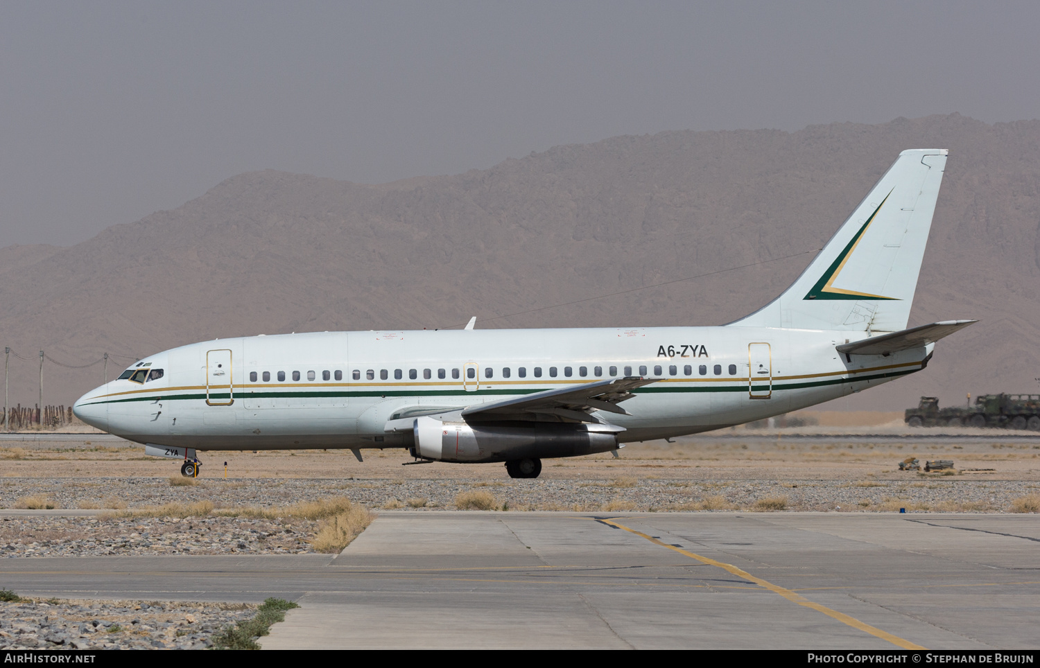 Aircraft Photo of A6-ZYA | Boeing 737-2S2C/Adv | AirHistory.net #558624