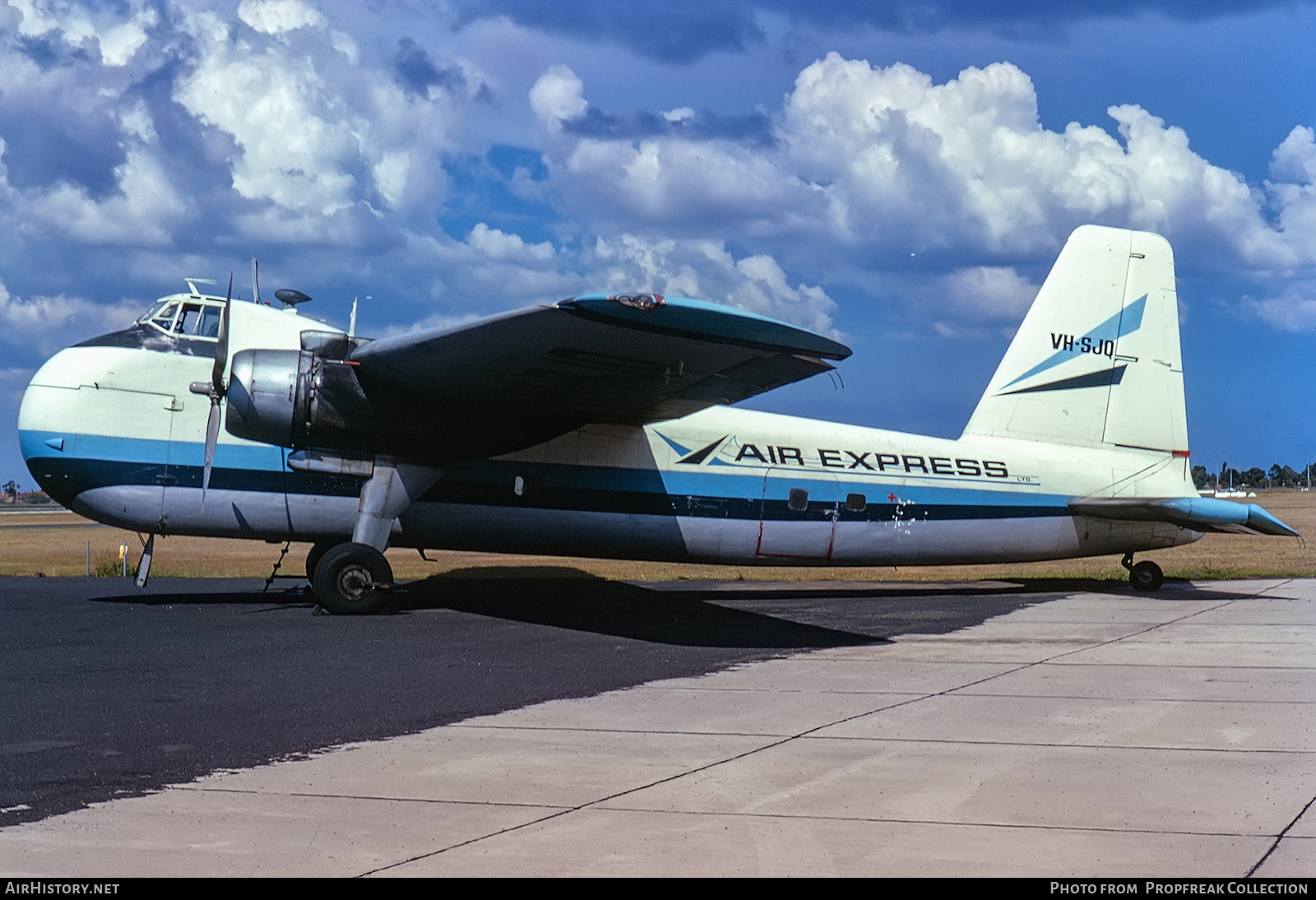 Aircraft Photo of VH-SJQ | Bristol 170 Freighter Mk21E | Air Express | AirHistory.net #558625