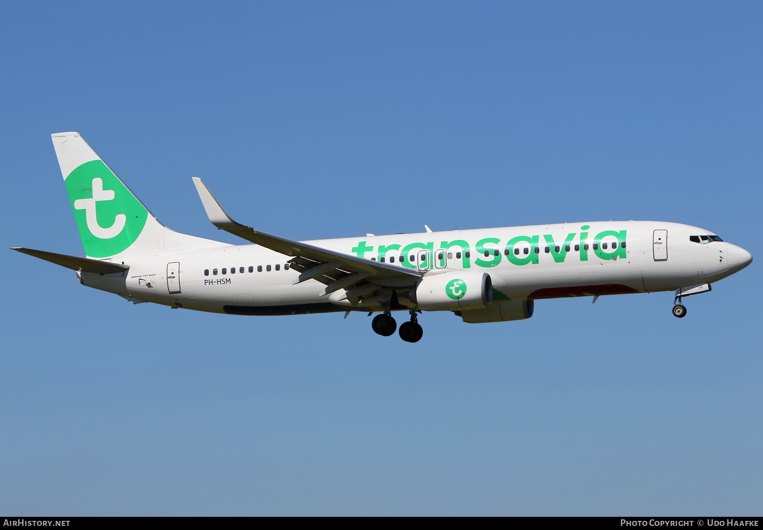 Aircraft Photo of PH-HSM | Boeing 737-8K2 | Transavia | AirHistory.net #558631