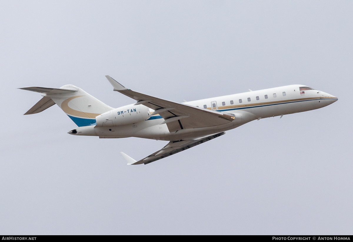 Aircraft Photo of 9M-TAN | Bombardier Global 5000 (BD-700-1A11) | AirHistory.net #558633