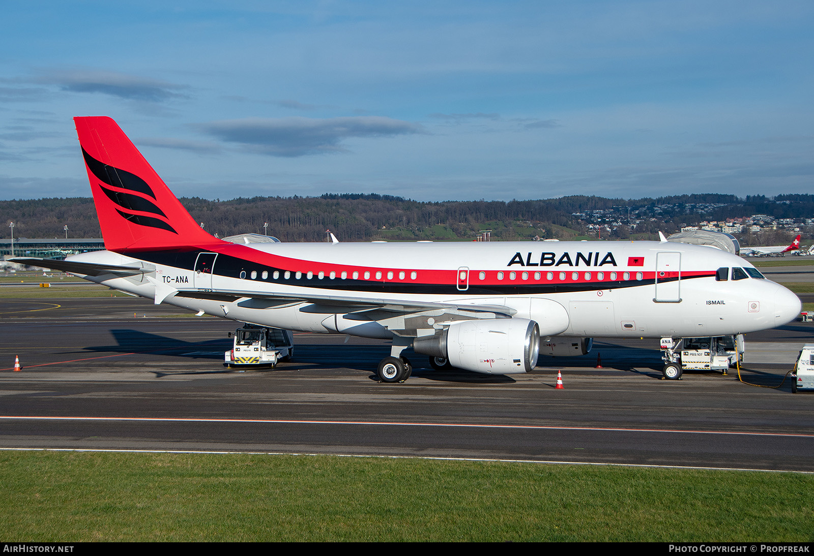 Aircraft Photo of TC-ANA | Airbus ACJ319 (A319-115/CJ) | Albania Government | AirHistory.net #558638