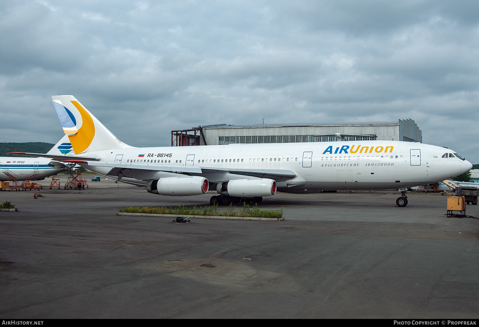 Aircraft Photo of RA-86145 | Ilyushin Il-86 | Air Union | AirHistory.net #558641