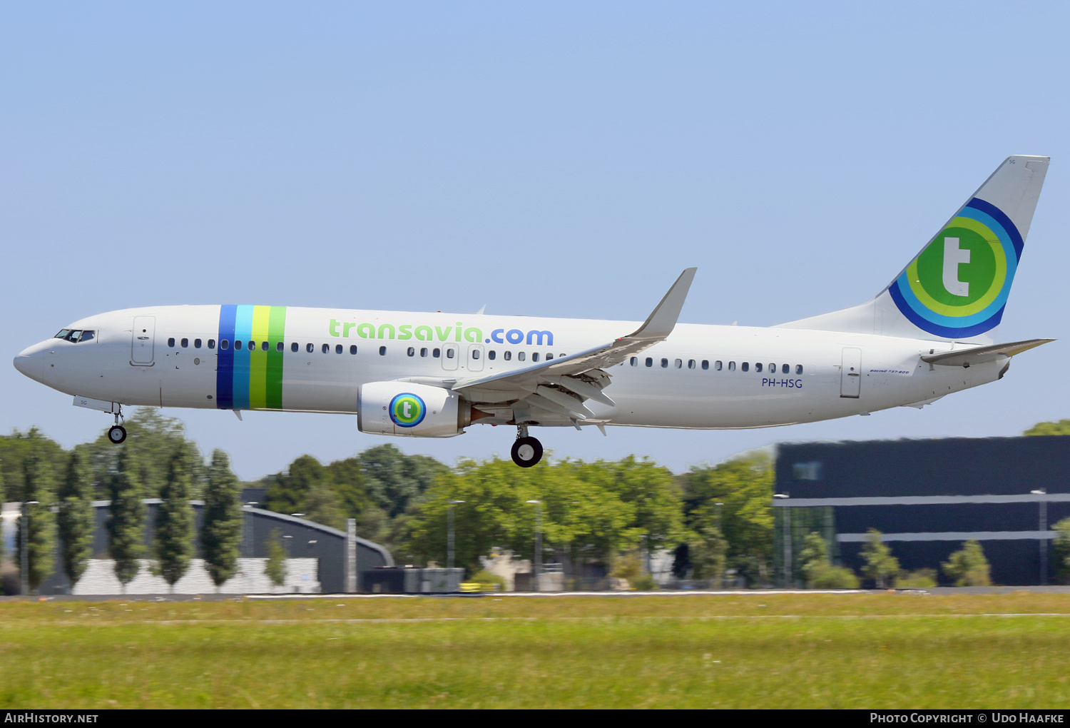 Aircraft Photo of PH-HSG | Boeing 737-8K2 | Transavia | AirHistory.net #558645