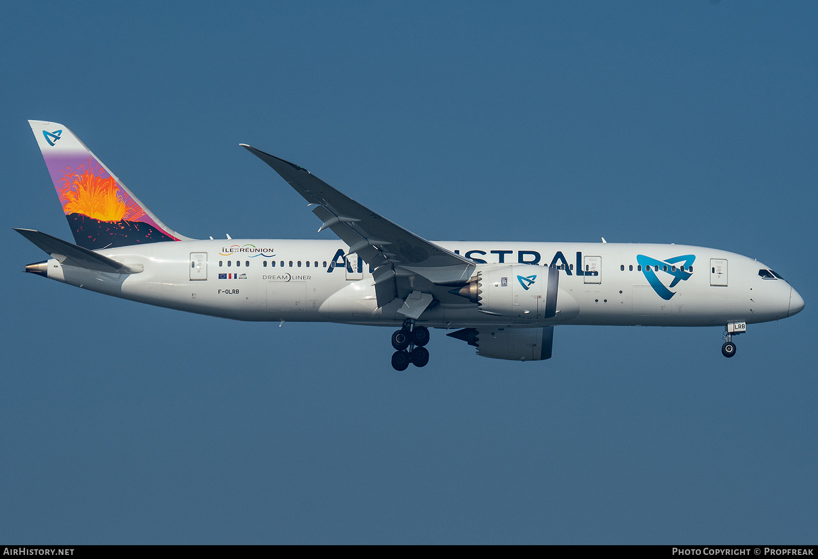 Aircraft Photo of F-OLRB | Boeing 787-8 Dreamliner | Air Austral | AirHistory.net #558650