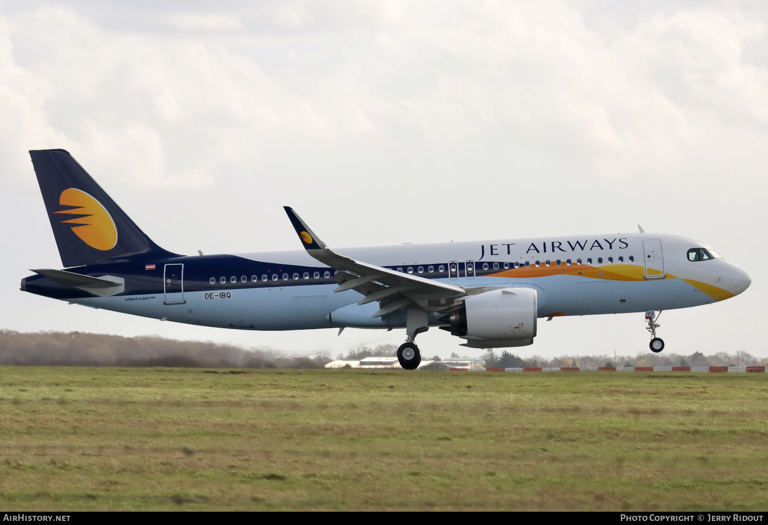 Aircraft Photo of OE-IBQ | Airbus A320-271N | Jet Airways | AirHistory.net #558662