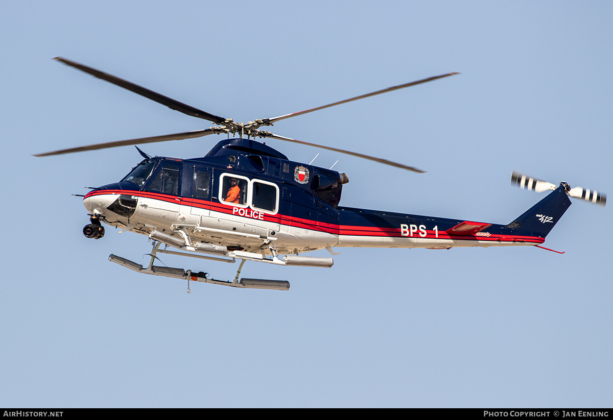 Aircraft Photo of BPS-1 | Bell 412EP | Bahrain - Police | AirHistory.net #558680