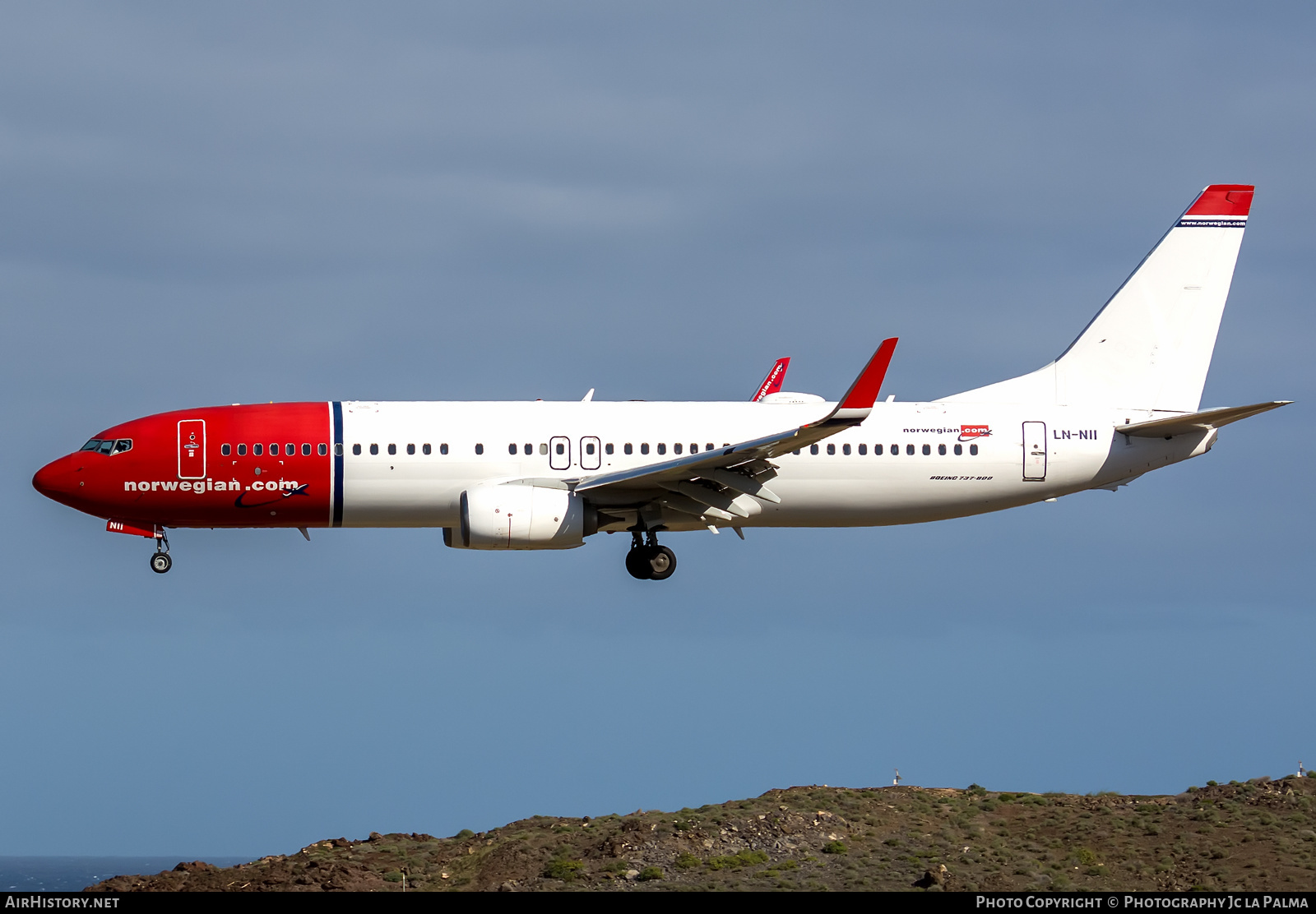 Aircraft Photo of LN-NII | Boeing 737-8JP | Norwegian | AirHistory.net #558681