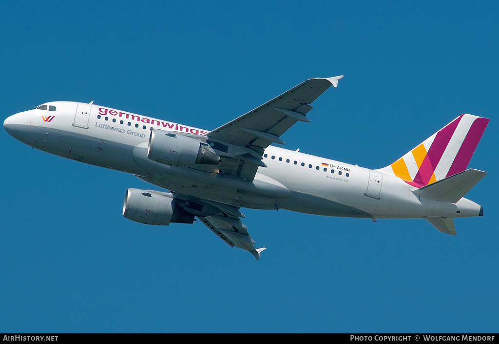 Aircraft Photo of D-AKNP | Airbus A319-112 | Germanwings | AirHistory.net #558696