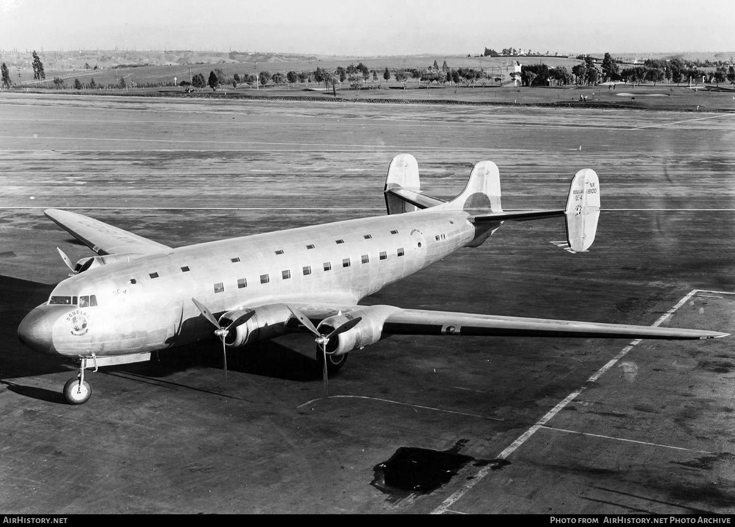 Aircraft Photo of NX18100 | Douglas DC-4E | AirHistory.net #558703