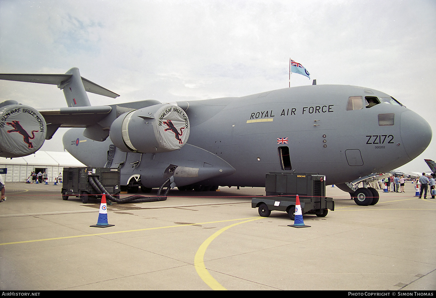 Aircraft Photo of ZZ172 | Boeing C-17A Globemaster III | UK - Air Force | AirHistory.net #558716