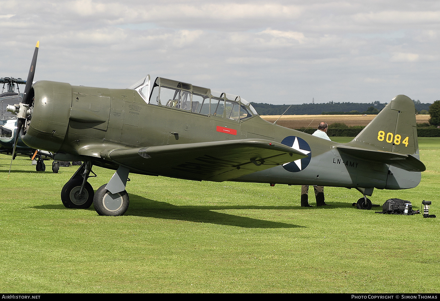 Aircraft Photo of LN-AMY / 8084 | North American AT-6D Texan | USA - Air Force | AirHistory.net #558721