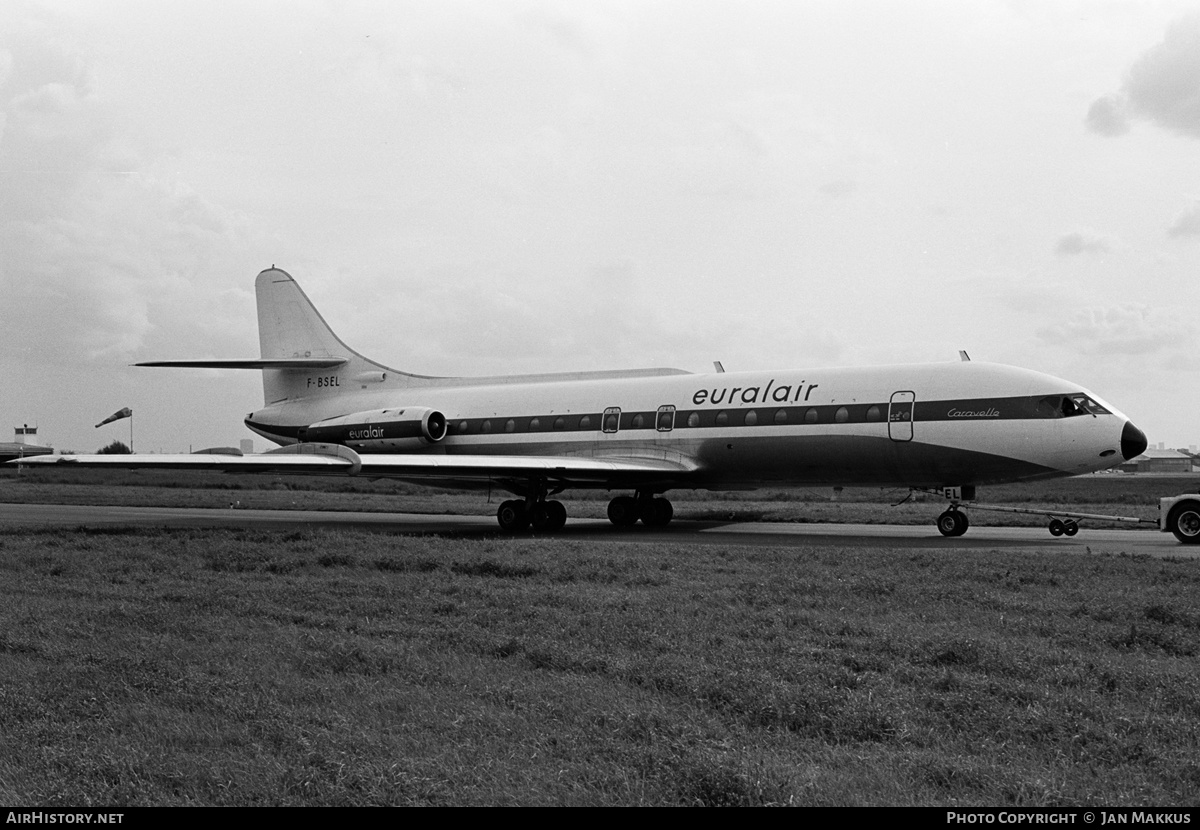 Aircraft Photo of F-BSEL | Sud SE-210 Caravelle VI-R | Euralair | AirHistory.net #558735