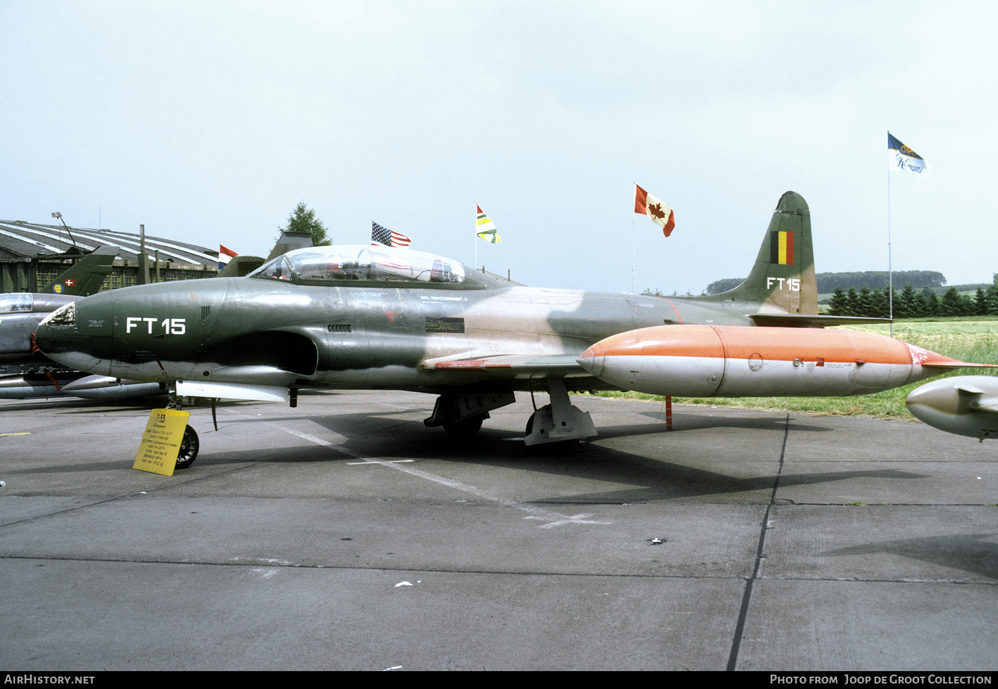 Aircraft Photo of FT15 | Lockheed T-33A | Belgium - Air Force | AirHistory.net #558749