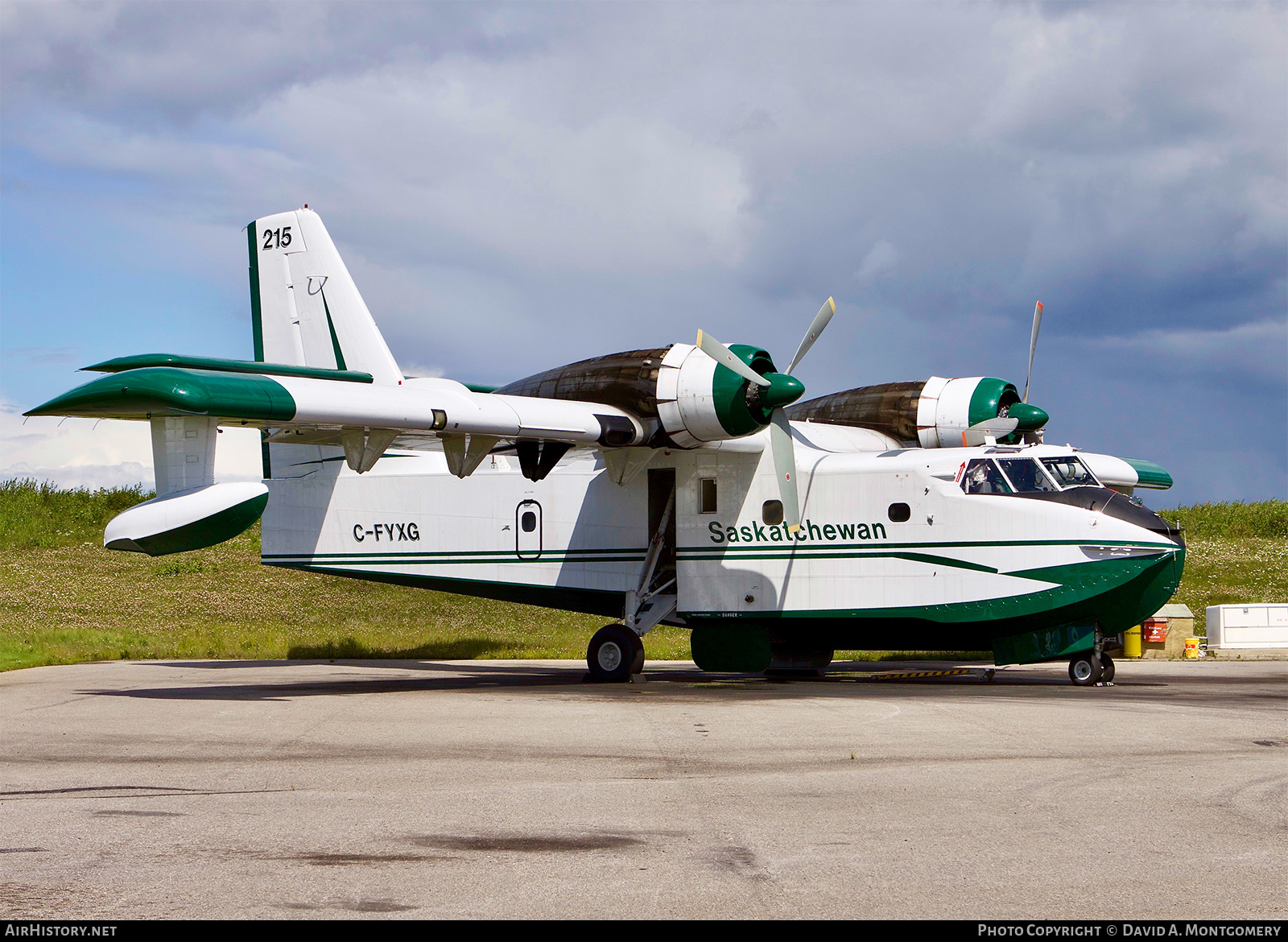 Aircraft Photo of C-FYXG | Canadair CL-215-I (CL-215-1A10) | Saskatchewan Government | AirHistory.net #558755