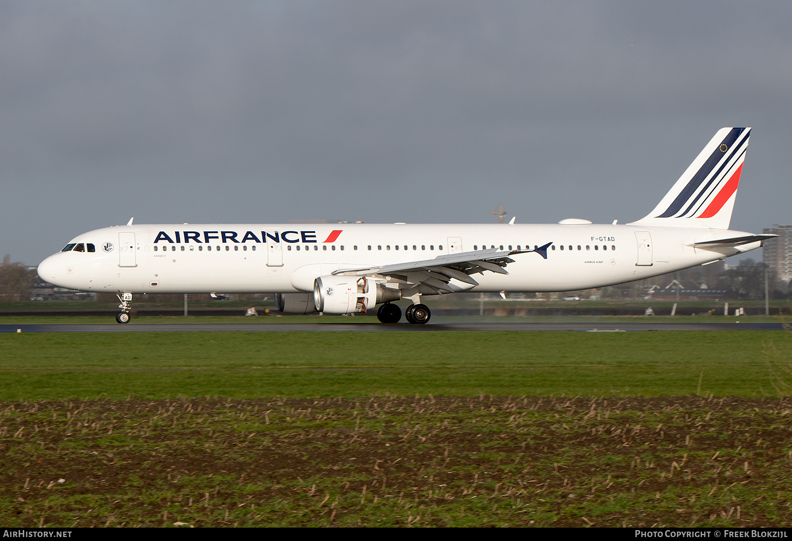 Aircraft Photo of F-GTAD | Airbus A321-212 | Air France | AirHistory.net #558758