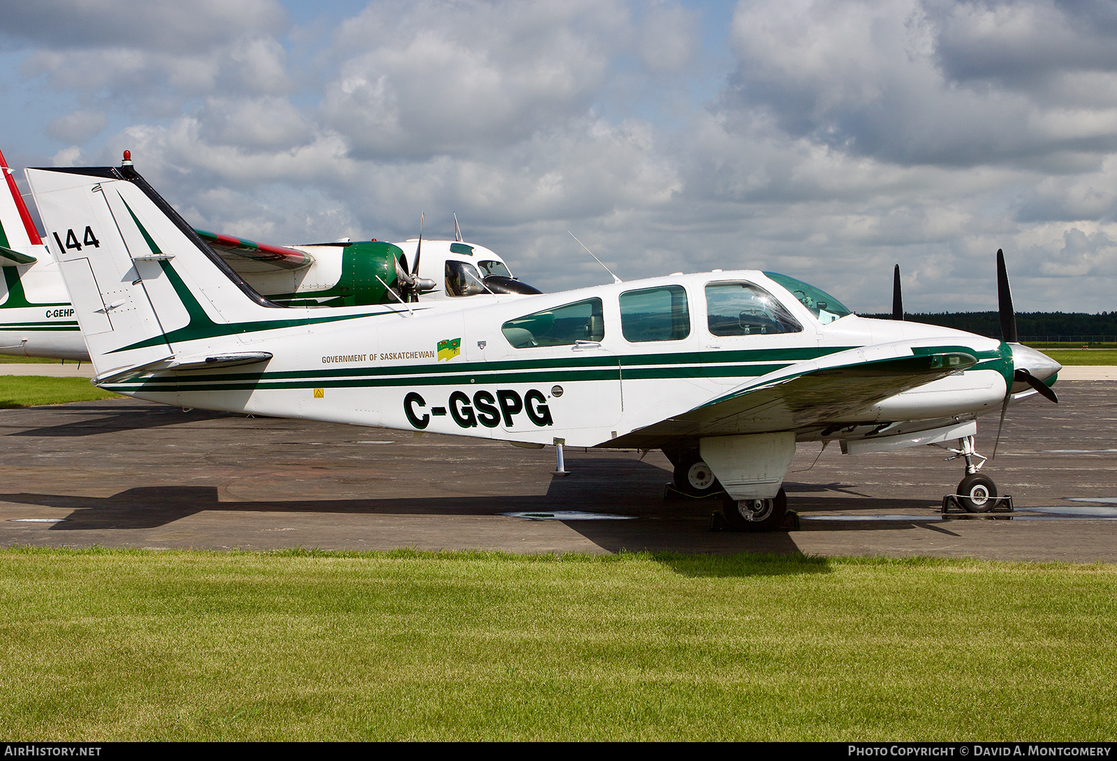 Aircraft Photo of C-GSPG | Beech 95-B55 Baron | Saskatchewan Government | AirHistory.net #558765