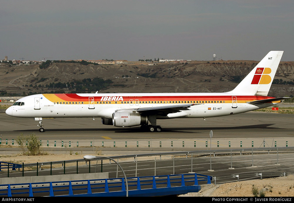 Aircraft Photo of EC-HIT | Boeing 757-256 | Iberia | AirHistory.net #558784
