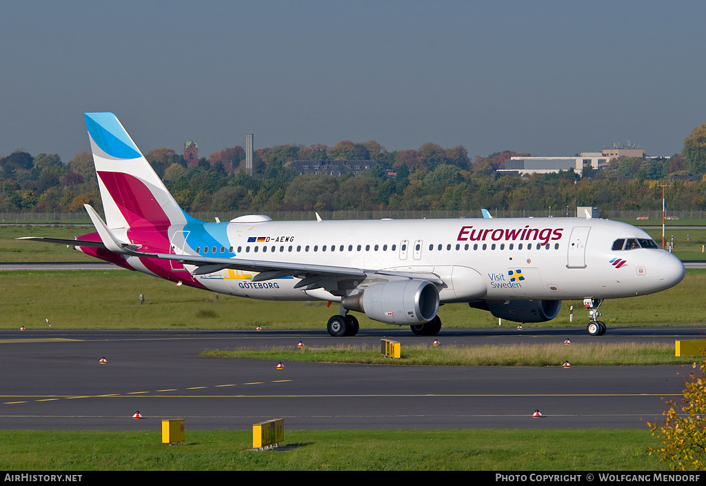 Aircraft Photo of D-AEWG | Airbus A320-214 | Eurowings | AirHistory.net #558787