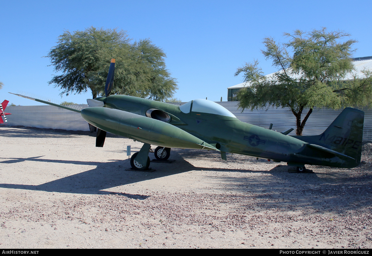 Aircraft Photo of N481PE | Piper PA-48 Enforcer | USA - Air Force | AirHistory.net #558793