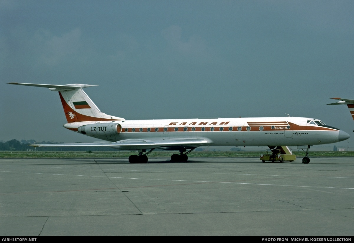 Aircraft Photo of LZ-TUT | Tupolev Tu-134B-3 | Balkan - Bulgarian Airlines | AirHistory.net #558794