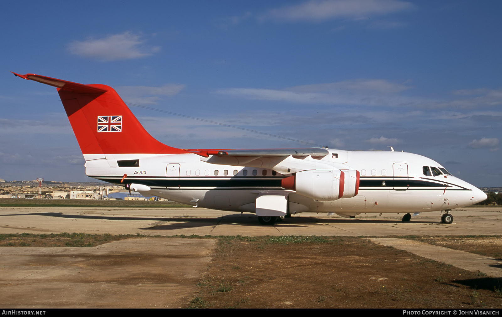 Aircraft Photo of ZE700 | British Aerospace BAe-146 CC.2 | UK - Air Force | AirHistory.net #558810