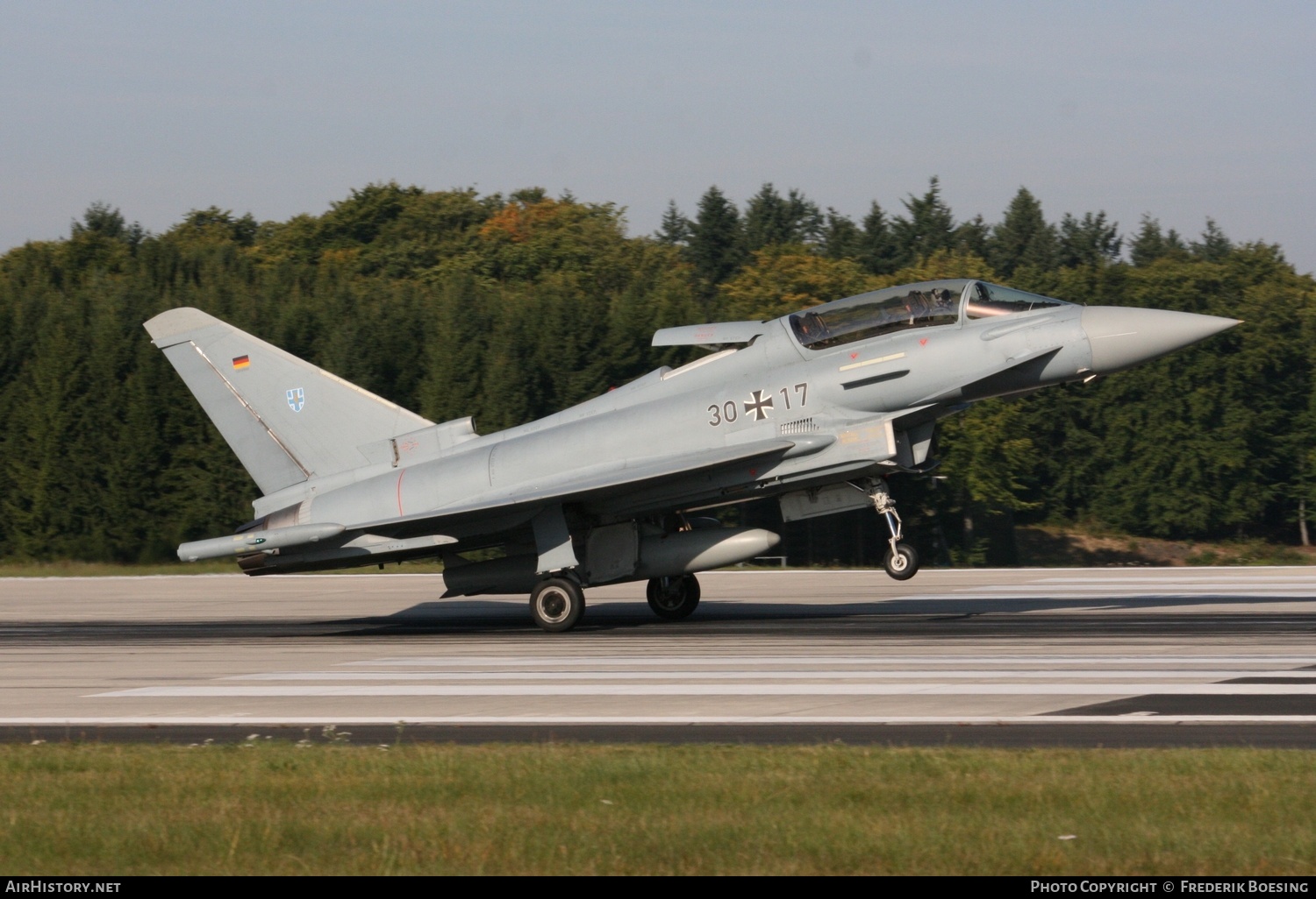 Aircraft Photo of 3017 | Eurofighter EF-2000 Typhoon T | Germany - Air Force | AirHistory.net #558811