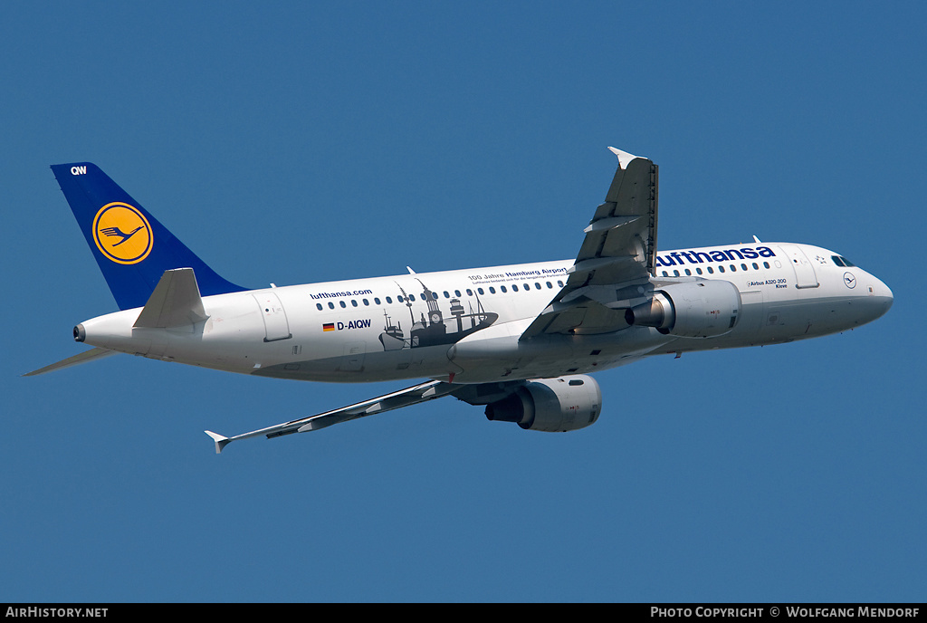 Aircraft Photo of D-AIQW | Airbus A320-211 | Lufthansa | AirHistory.net #558824