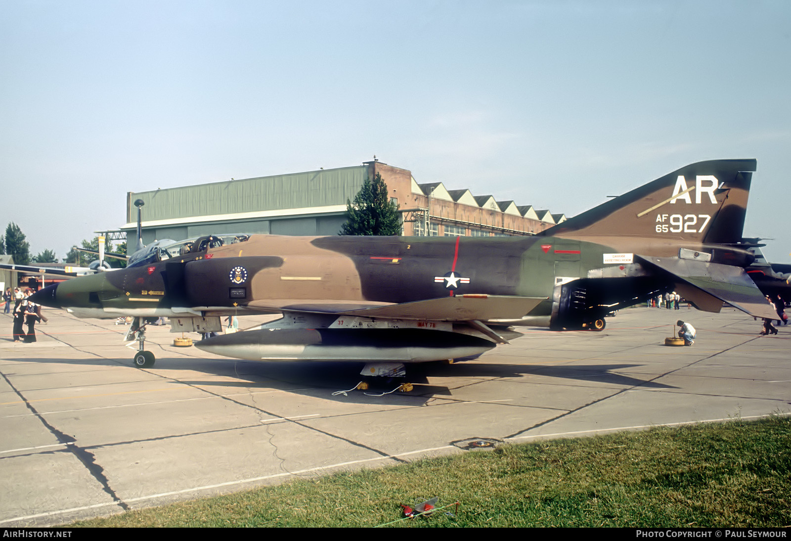 Aircraft Photo of 65-0927 / AF65-927 | McDonnell RF-4C Phantom II | USA - Air Force | AirHistory.net #558851