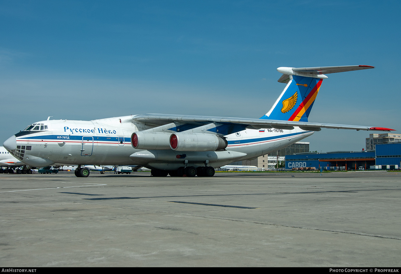 Aircraft Photo of RA-76786 | Ilyushin Il-76TD | Russian Sky | AirHistory.net #558860