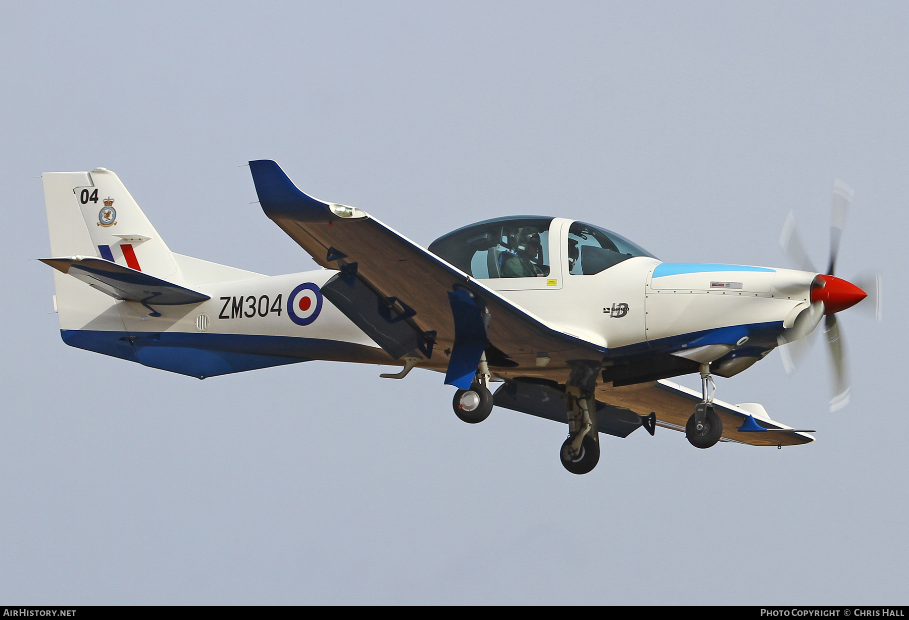 Aircraft Photo of ZM304 | Grob G-120TP Prefect T1 | UK - Air Force | AirHistory.net #558870