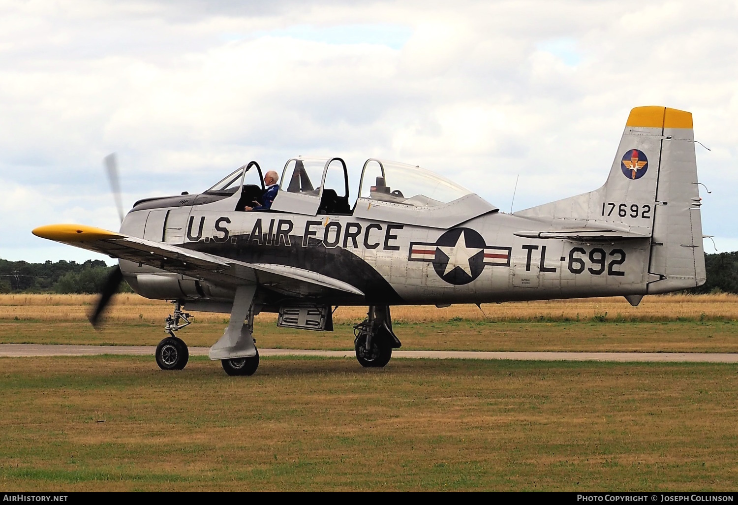 Aircraft Photo of G-TROY / 17692 | North American T-28A Fennec | USA - Air Force | AirHistory.net #558878