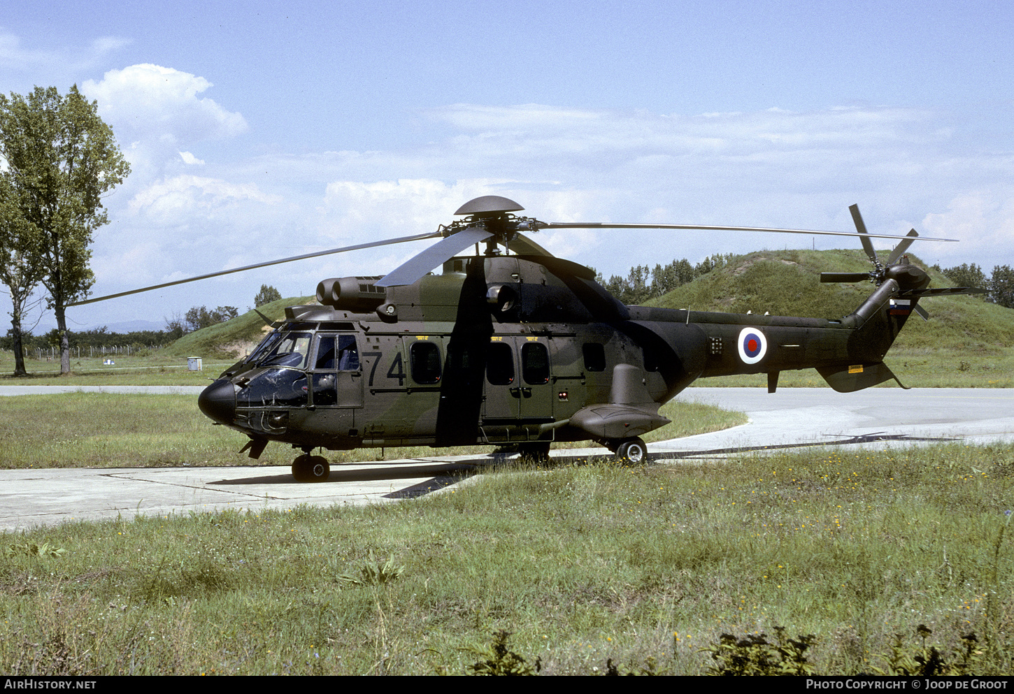 Aircraft Photo of H3-74 | Eurocopter AS-532AL Cougar | Slovenia - Air Force | AirHistory.net #558880
