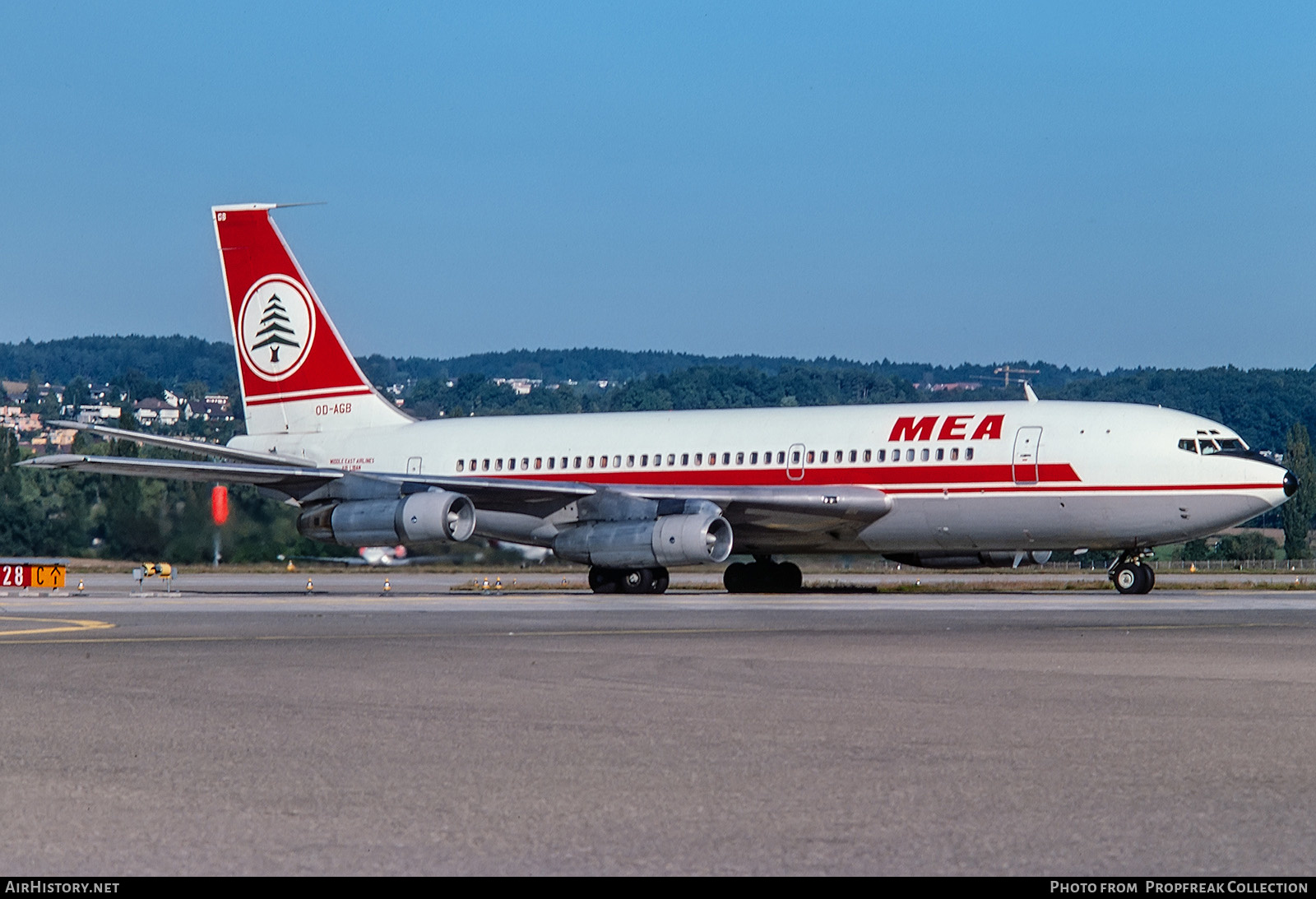 Aircraft Photo of OD-AGB | Boeing 720-023B | MEA - Middle East Airlines | AirHistory.net #558892
