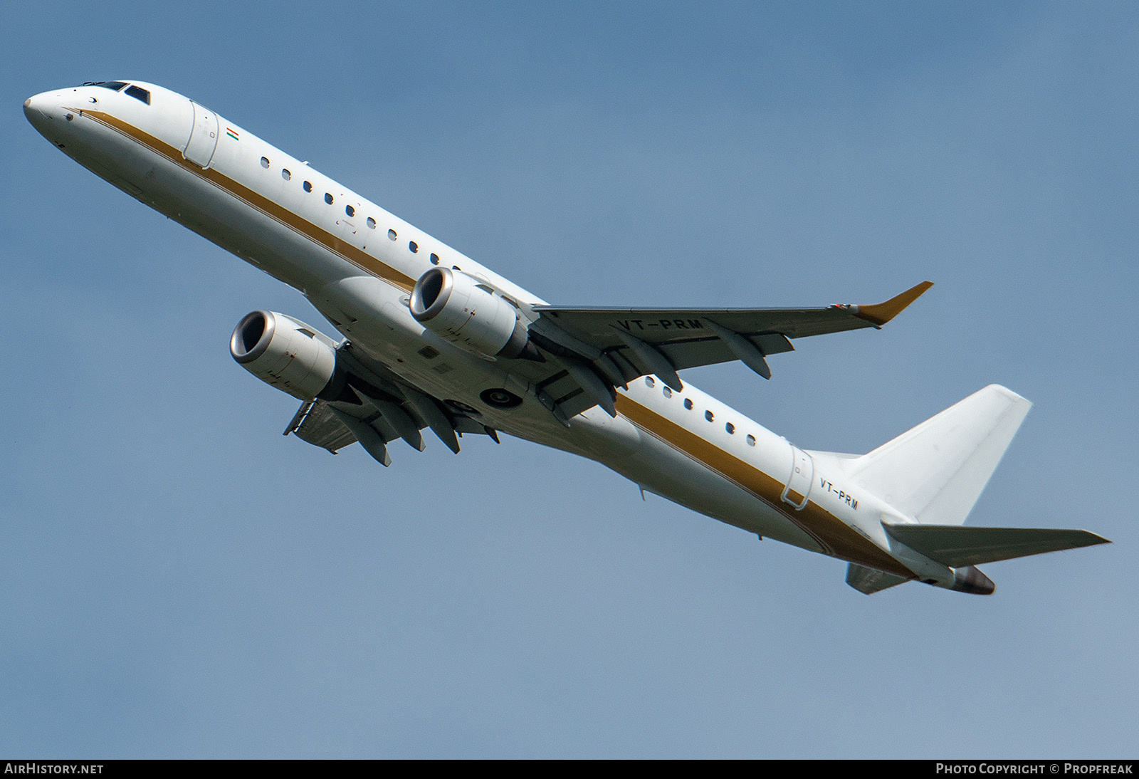 Aircraft Photo of VT-PRM | Embraer Lineage 1000E (ERJ-190-100ECJ) | AirHistory.net #558902
