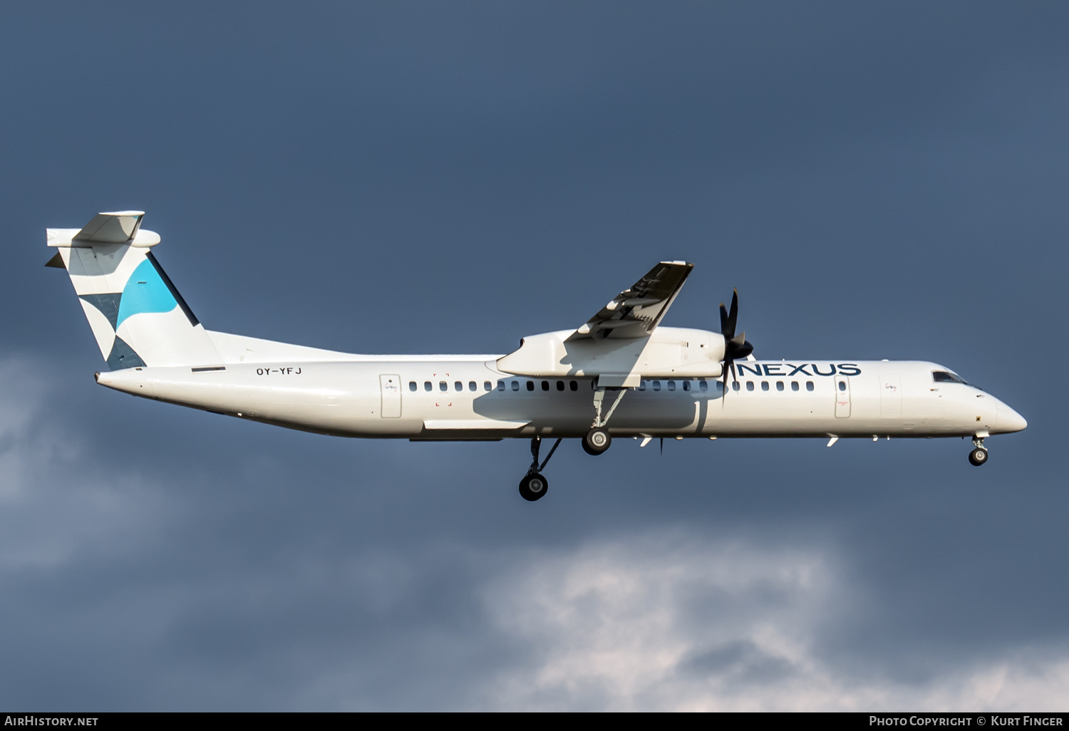 Aircraft Photo of OY-YFJ | Bombardier DHC-8-402 Dash 8 | Nexus Airlines | AirHistory.net #558904