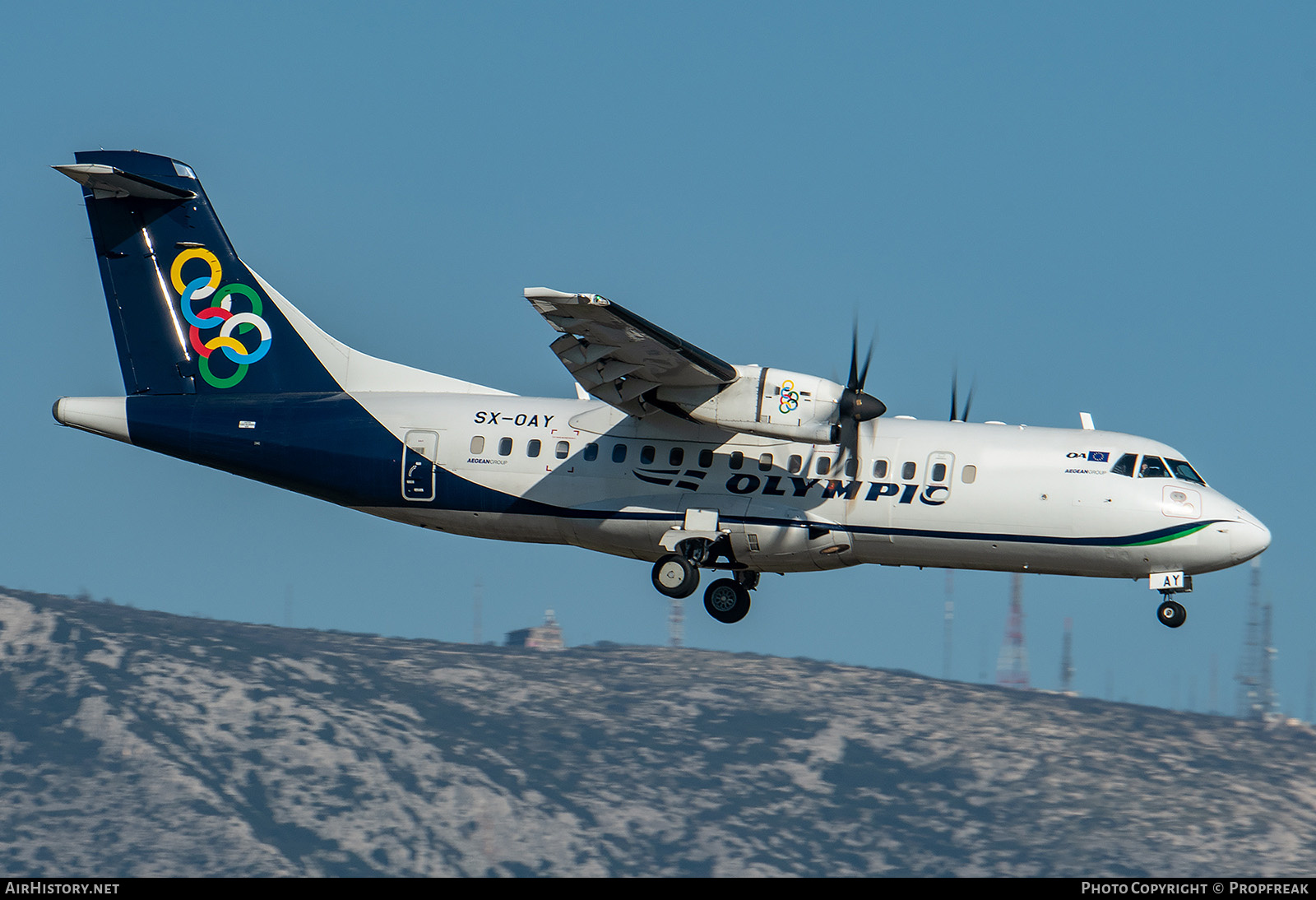 Aircraft Photo of SX-OAY | ATR ATR-42-600 | Olympic | AirHistory.net #558911